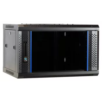 DSIT DS6404-F 4U zidno serversko kućište sa staklenim vratima, nesastavljeno, 600 x 450 mm