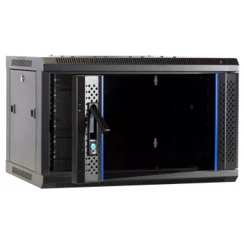 DSIT DS6404-F 4U zidno serversko kućište sa staklenim vratima, nesastavljeno, 600 x 450 mm