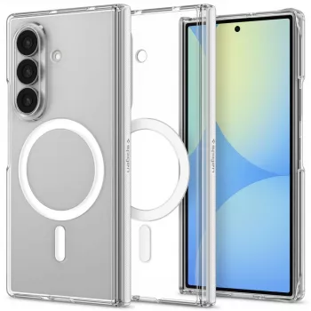 Spigen Air Skin Zero MagFit futrola za Samsung Galaxy Z Fold 8 Ultra, kompatibilna s MagSafe, Clear White (ACS11495)