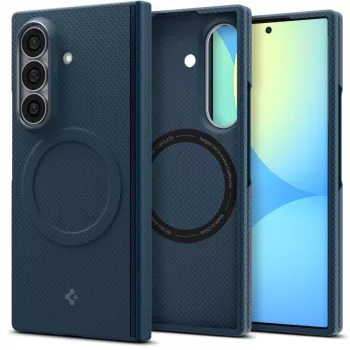 Spigen AirSkin Aramid MagSafe maska za Samsung Galaxy Z Fold 8 Ultra - navy