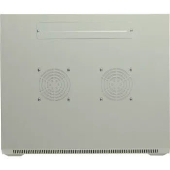 DSIT 15U zidni serverski rack ormar sa staklenim vratima, bijeli, 600x600x770 mm