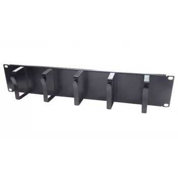 DS-IT 19 inch panel za upravljanje kabelima, metalni - 2U (DS-1904-2U)