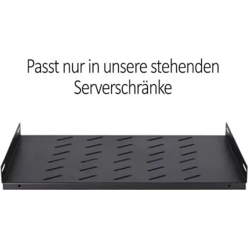 DSIT DS-FH100 fiksna polica za serverske rackove dubine 1000 mm, 1U, 19 inch, crna