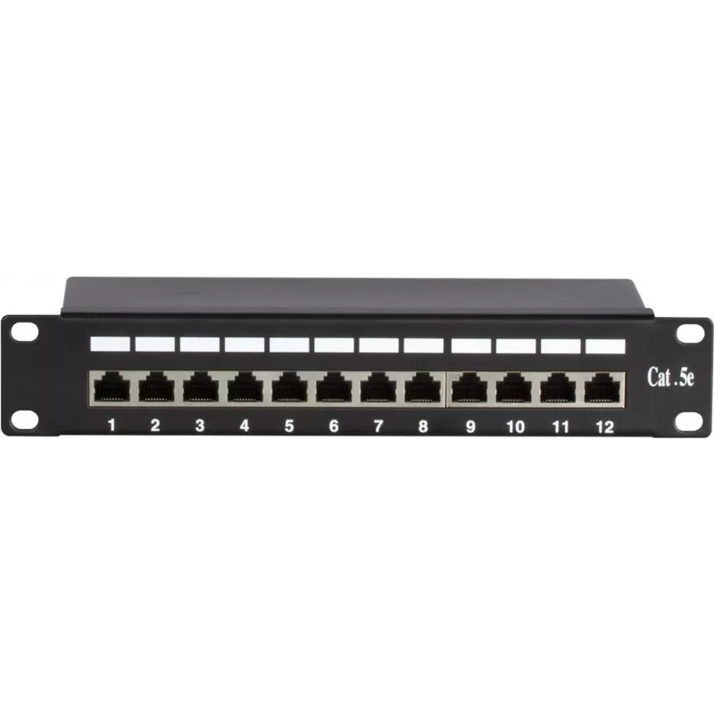 DSIT DS-10Patch5-12FTP 10 inch 12-portni FTP Cat 5e patch panel