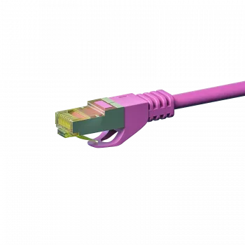 DSIT Cat.7 S/FTP mrežni patch kabel RJ45, PiMF, ružičasti, 1,5 m