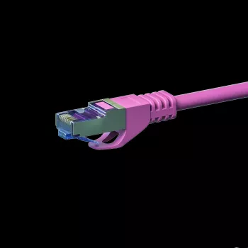 DSIT CAT 6a mrežni kabel LSOH - S/FTP - 2 metra - ružičasti (DC-6A9-020)