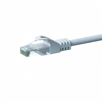 DSIT CAT 6 U/UTP Network Cable, 20 m, White, CCA, RJ45