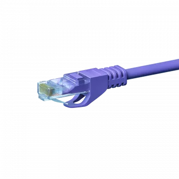 DSIT CAT5e U/UTP mrežni patch kabel, 2m, ljubičasti, 100% bakar
