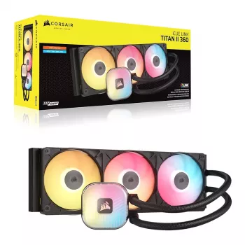 CORSAIR iCUE LINK TITAN II 360 RX RGB crno tekuće CPU hlađenje