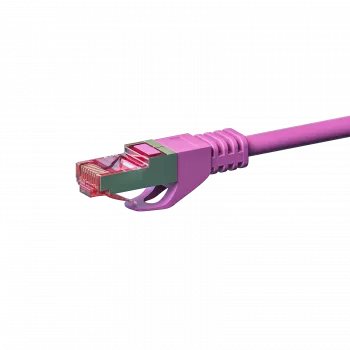 DSIT CAT 6 S/FTP LSOH mrežni patch kabel, 0,25 m, ružičasti