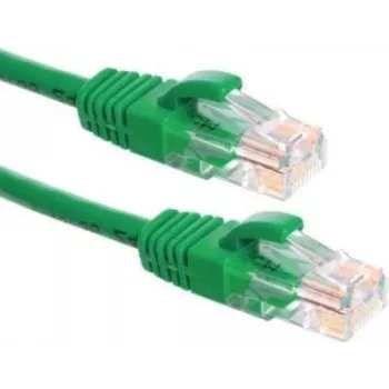 DSIT CAT6a U/UTP 100% Copper Patch Cable, RJ45, 1.5 m, Green