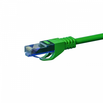 DSIT CAT6a U/UTP 100% Copper Patch Cable, RJ45, 1.5 m, Green