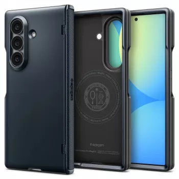 SPIGEN Slim Armor Pro MagSafe futrola za Samsung Galaxy Z Fold 8 Ultra - Metal Slate