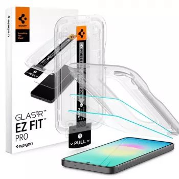 Spigen Glas.tR EZ Fit Pro paket od 2 zaštitna stakla za zaslon od kaljenog stakla za Samsung Galaxy A27 5G - prozirno