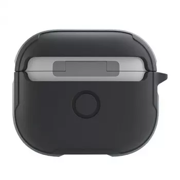 UNIQ Valencia antibakterijsko kućište za AirPods 3. generacije, sivo