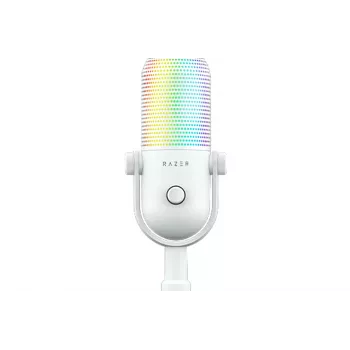 RAZER Seiren V3 Chroma 32-bit DSP USB kondenzatorski mikrofon s RGB rasvjetom, bijeli