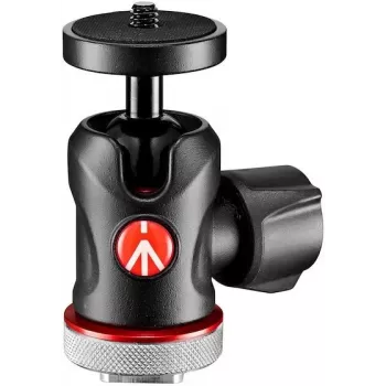 Manfrotto MH492LCD-BH kuglasta glava za kameru na vrućoj cipeli, crna