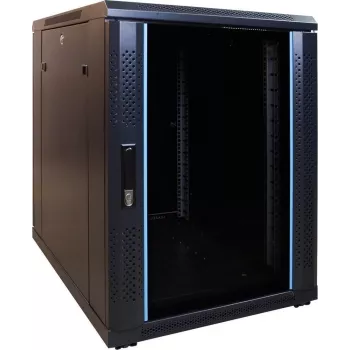 DSIT DS6815 15U 600x800mm Wall-Mount Server Cabinet with Glass Door, Light Grey