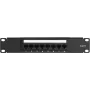 DSIT DS-10Patch6-8UTP 10 inch 8-Port UTP CAT 6 patch panel