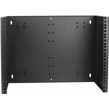 DSIT DS-WMB8-M 8U 19-Inch Fixed Wall-Mount Rack Frame, 300 mm Depth, Black