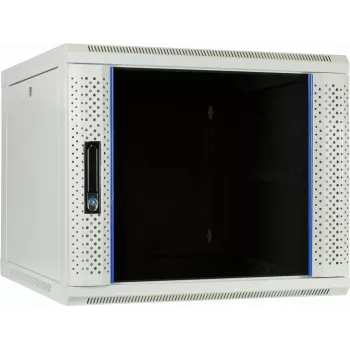 DSIT DS6609W 9U zidni serverski ormar sa staklenim vratima, 600x600x500 mm, crni