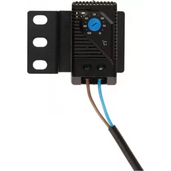 DSIT DS-Therm Bimetal Thermostat for Fan Control, 0-60°C, DIN Rail, NO Contact