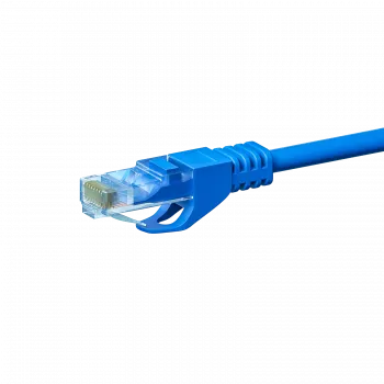 DSIT CAT5e U/UTP Network Cable, 2m, Blue, 100% Copper (DC-54-020)