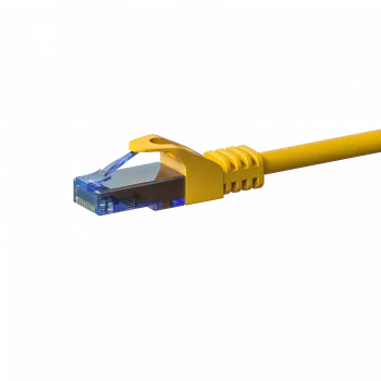 DSIT CAT6a U/UTP 100% Copper Ethernet Patch Cable, 1.5m, Yellow