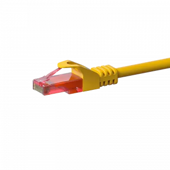 DSIT CAT6 Network Cable U/UTP 0.15m Yellow 100% Copper (DC-67-001)