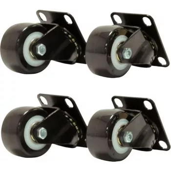DSIT DS-Castor-A Casters for Server Cabinets, 4 Pieces, 4 Swivel