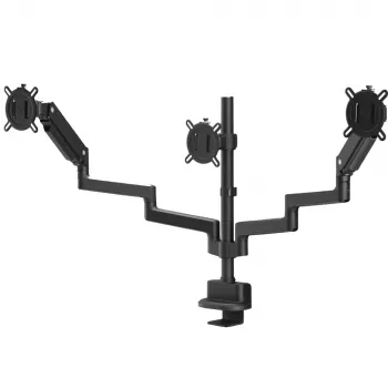 One For All DM4310 čvrsti trostruki nosač monitora za stol za zaslone 13-35 inch, 10kg po ruci, crni