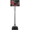 BASKETBALL STAND HOT SHOT prijenosni koš za košarku, podesiva visina 165-220 cm, 75x50 cm polikarbonatna ploča, čelični obruč, punjiva baza, za vanjsku upotrebu