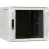 DSIT 9U reverzibilni zidni serverski ormar sa staklenim vratima, bijeli, 600x600x501 mm (DS6609W-DOUBLE)
