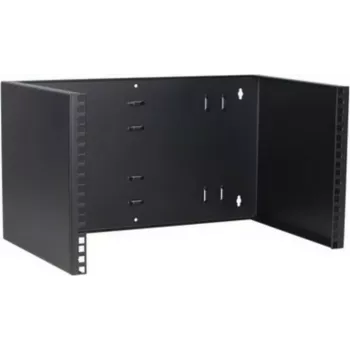 DSIT 6U 19 inch Wall-Mount Fixed Frame, 300mm Deep, Black (DS-WMB6-M)