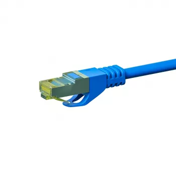DSIT Cat.7 S/FTP mrežni kabel, RJ45 konektor na RJ45 konektor, plavi, 7,5 m
