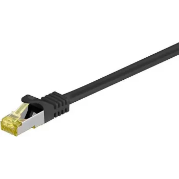 DSIT DC-70-100 Cat.7 S/FTP PiMF RJ45 mrežni patch kabel, 10m, crni, 10 Gbps, 600 MHz
