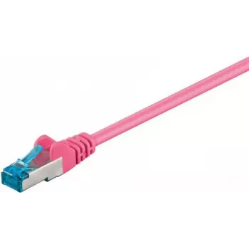 DSIT CAT 6a S/FTP LSOH patch kabel 0,25 m ružičasti