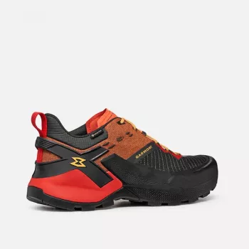 Garmont 9.81 Onyx GTX Men's Waterproof Fast Hiking Shoes Raven Black/Firecracker Orange EU 46