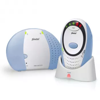 Alecto DECT baby monitor s Full ECO Mode, bez kamere, plavi
