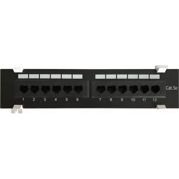 DSIT CAT 5e zidni patch panel 12-portni UTP