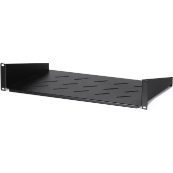 DSIT DS-FH2U300 2U fiksna rack polica za zidne ormare dubine 450 mm, dubina 300 mm, crna