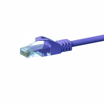 DSIT CAT5e U/UTP mrežni kabel, 5 m, ljubičasti, 100% bakar, RJ45, Gigabit Ethernet