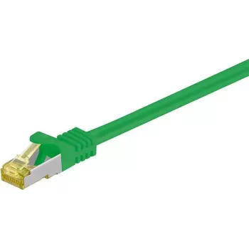 DSIT RJ45 mrežni kabel S/FTP PiMF s CAT 7 sirovim kabelom, 5 m, zeleni (DC-73-050)