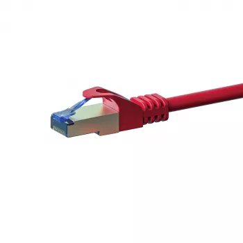 DSIT CAT 6a S/FTP LSOH mrežni patch kabel, 0,5 m, crveni