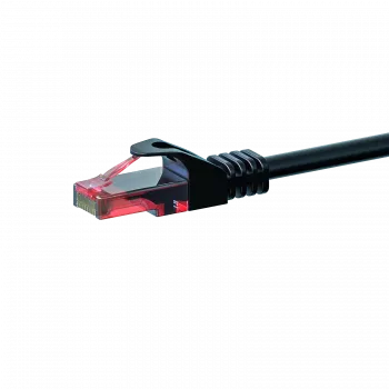 DSIT DC-60-100 CAT6 U/UTP mrežni kabel, 10 m, crni, 100% bakar