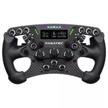 Fanatec ClubSport Formula V3 Steering Wheel, 290 mm, 2.7 inch OLED Display, RGB, Black (CRD-9020019-WW)