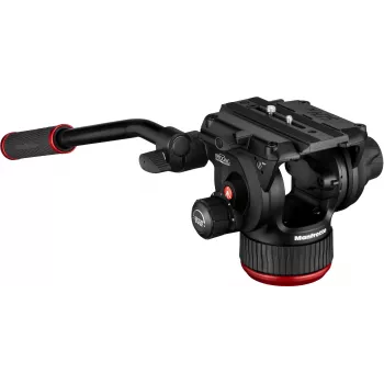 Manfrotto MVH504XAH 504X Tripod Head, Aluminium, Black