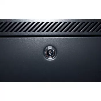 DSIT 15U zidni serverski ormar s metalnim vratima 600x600x770mm crni