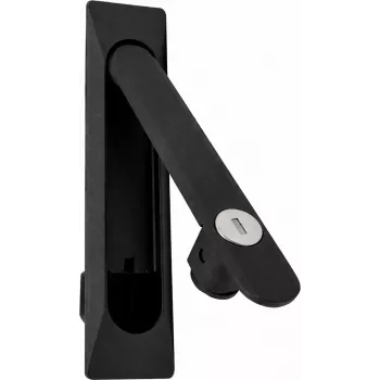 DSIT DS-LOCK-01 Server Cabinet Lock for 19-Inch Racks, Chrome Plated, 2 Keys