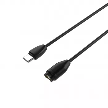 FIXED USB-C na Garmin kabel za punjenje 2m crni - Forerunner Fenix Venu Vivoactive Instinct